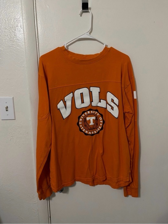 Pressbox Tops - Pressbox Orange "VOLS" Long Sleeve Tee
